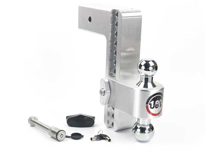 Weigh Safe 10" Drop Hitch with Built-in Scale 3" Shank - Keyed Alike • CTB10-3-KA