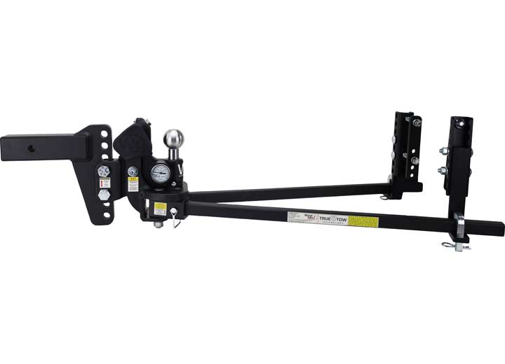 Weigh Safe TrueTow Middle Weight Distribution Hitch, 6" Drop, 2.5" Shank, 12500 GTW • TTMW6-2.5XL