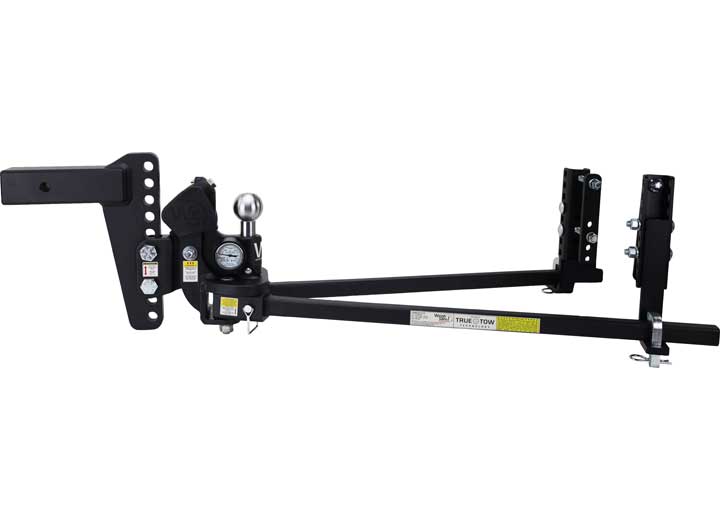 Weigh Safe TrueTow Middle Weight Distribution Hitch, 8" Drop, 2.5" Receiver, 12.5K • TTMW8-2.5XL