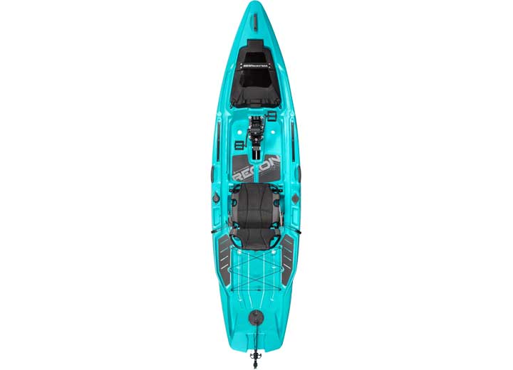 Wilderness Systems Recon 120 HD Fish Kayak with AirPro Aces Seat, Aqua • 9751094192