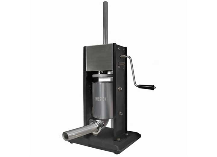 Weston 7 lb Dual Speed Vertical Sausage Stuffer • 86-0701-W