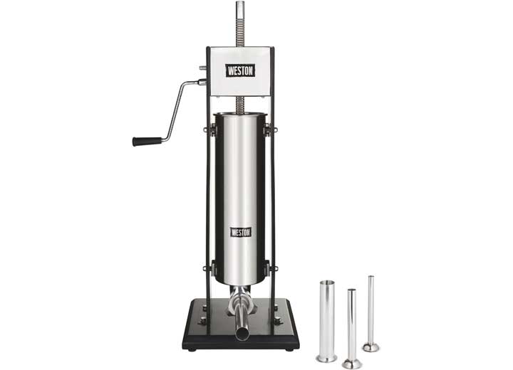 Weston 15 lb Dual Speed Vertical Sausage Stuffer • 86-1501-W