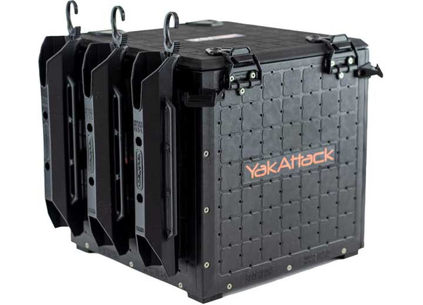 YakAttack BlackPak Pro Kayak Fishing Crate - 13" x 13" • BLP-PRO-13X13