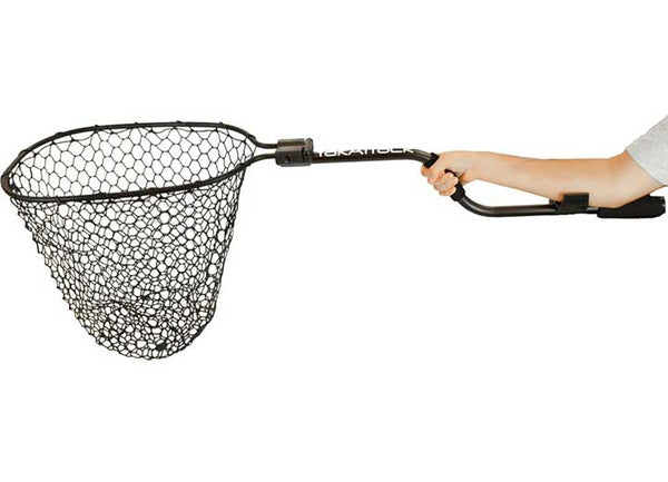 YakAttack Leverage Landing Net, 12'' x 20'' Hoop with Foam Extension • LLN122047K