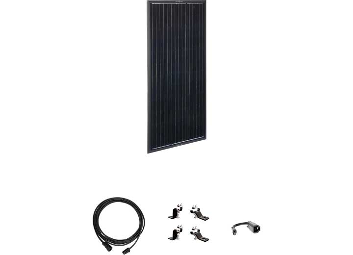 Zamp Solar Airstream Obsidian Series 100 Watt Solar Expansion Kit • ZSK1013
