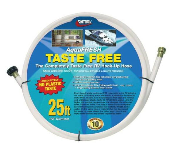 Valterra White Drinking Water Hose 1/2" x 25'  • W01-0004