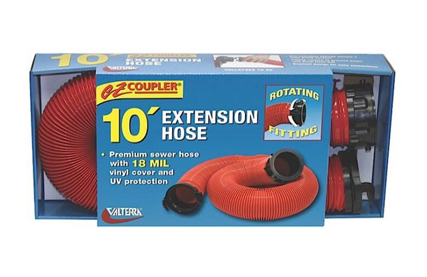 Valterra Coupler 10' Red Sewer Extension Hose  • D04-0113
