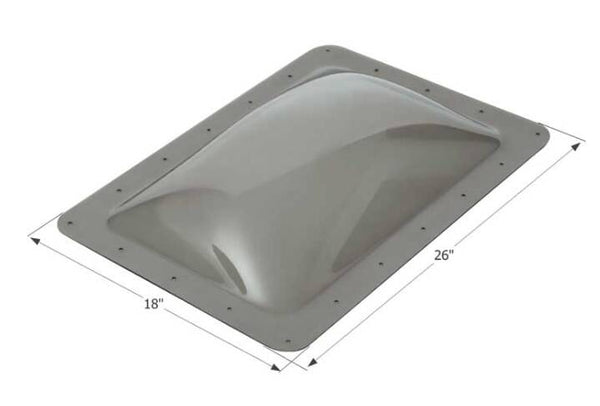 Icon RV Skylight 22" x 14" - Smoke  • 12080