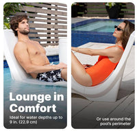 Step2 Vero Pool Chair, White  • 544899