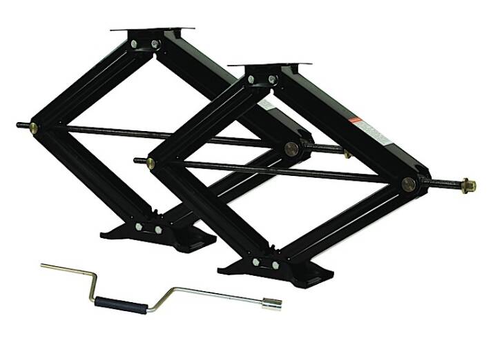 Ultra Fab Ultra 30" Scissor Jacks - Pack of (2) Stabilizers with Crank Handle  • 48-979031