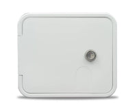 Thetford Medium 30/50 Amp Electric Cable Hatch, Key Lock, Polar White  • 94335