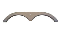 Icon Taupe Tandem Fender Skirt for Keystone Challenger/Everest, 72" L x 14-1/4" H  • 01706