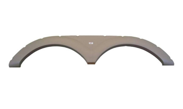 Icon Taupe Tandem Fender Skirt for Keystone Challenger/Everest, 72" L x 14-1/4" H  • 01706