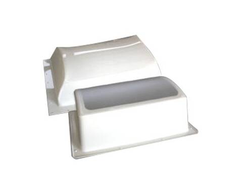 Specialty Recreation Skylight Kit 14" x 22" White Inner/Outer  • K1422WT