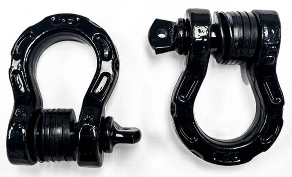 Thumper Fab 3/4" Extreme Shackles, Pair  • TF000005-BK-B