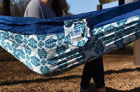 Equip 1 Person Travel Hammock, Indigo Ink Dot  • 971474