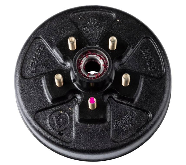 Lippert 10" RV Brake Drum Hub Assembly for 3,500-lb. Axle - 5 on 4.5", 1/2" Stud, Fully Assembled  • 814200