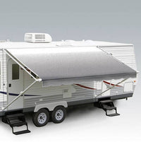 Carefree RV Awning Vinyl Fabric 19'-2" - Silver Shale Fade With White Weatherguard  • JU206D00