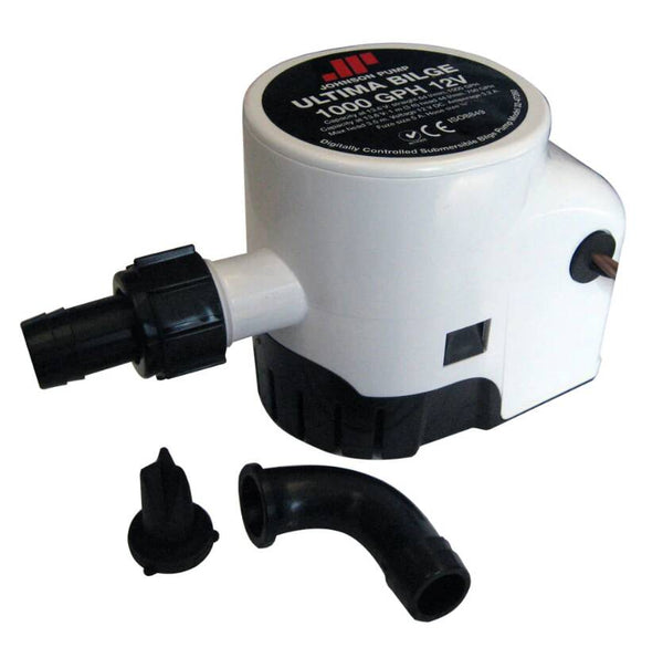 Johnson Pump Ultima Bilge 1000 GPH 3/4" Hose Dura Port  • 32-47260-003