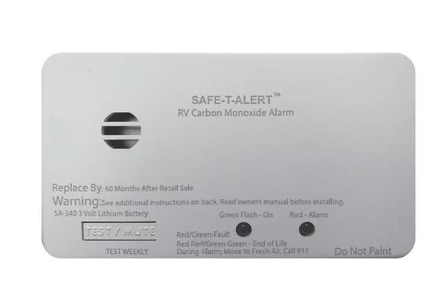 Safe-T-Alert Carbon Monoxide Detector, Sealed Battery, White  • SA-340-WT