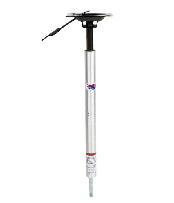 Attwood Lock'N-Pin 24"-30" H x 3/4" D Aluminum Threaded Power Adjustable Post with integral Seat Mount  • 3204-T-SS