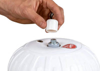 Taylor Made 18" Corner Mount Dock Wheel, White  • 1081