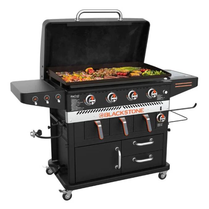 Blackstone 36" Griddle with Air Fryer and Cabinets  • 1923
