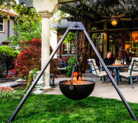 Cowboy Cauldron The Dude Fire Pit & Grill, 35 LBS, 24" Diameter  • 51001-DUDE