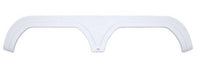 Icon 74-1/8"L x 14-5/8"H (9-3/4" Arch Heigh) Polar White Tandem Fender Skirt for Travel Supreme  • 12263