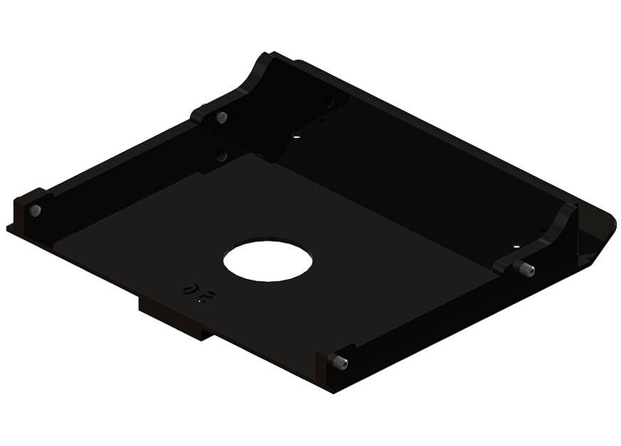 PullRite SuperGlide Quick Connect Capture Plate for 13-3/8"W Trailair Rota-Flex/Road Armor Pin Boxes  • 331756
