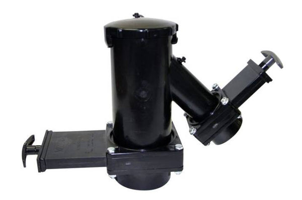 Valterra Wye Rotating Waste Valve 3" Hub x 1-1/2" Hub x 3" Bayonet with Cap  • TR38