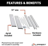 Lippert 51" Trim Kits for Super Slide II  • 370759