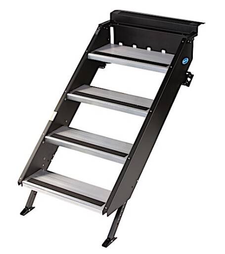 MORryde StepAbove RV Steps for 27-3/4" to 30-1/4" Wide Doorways - 4 Steps  • STP-213