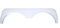 Icon 67"L x 18-1/8"H (13-5/8" Arch Heigh) Polar White Tandem Fender Skirt  • 00410