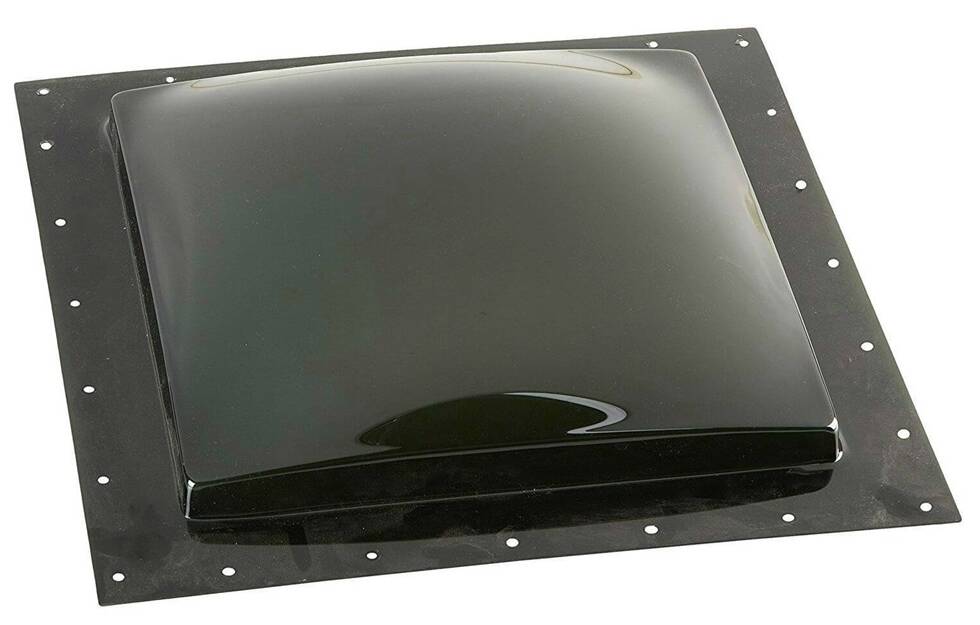 Specialty Recreation Square RV Skylight 30" x 30" - Smoke Black  • SL3030S