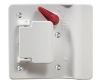 RV Designer TriMarkTrailer Latch with Deadbolt - White  • T502