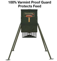 Texas Hunter Products Stand and Fill 300 LB Trophy Deer Feeder w/ 4' Legs  • TF300L4