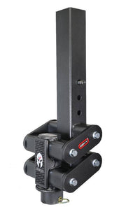 Gen-Y Hitch Spartan Torsion-Flex Manual Latch 5″ Offset 4″ Square Tube Gooseneck 2 5/16″ Coupler Standard Height 7K TW 30K Towing  • GH-7092