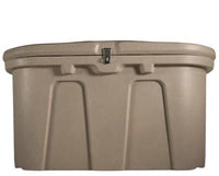 Taylor Made Stow N' Go Sandstone Polyethylene Resin Dock and Patio Storage Box 43"x21"x26"  • 124650