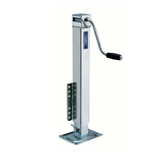 Fulton Square Trailer Jack, Side Mount, 5,000 lbs. Lift Capacity, Sidewind, Bolt-On, 28 Inch Travel  • HD50000101