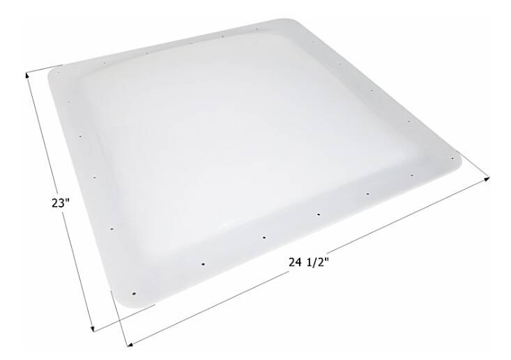 Icon RV Skylight 20.5" x 19" - White  • 14107