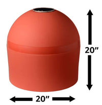 Dunn-Rite 20" Illuminating Solar Buoy, Red  • BUOY 2