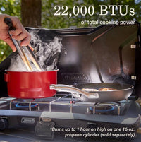 Coleman Triton+ 2-Burner Propane Gas Camping Stove  • 2157318