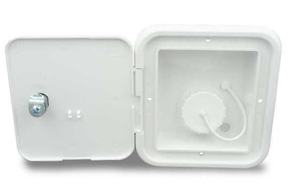 Thetford B&B Molders 4-1/4" Gravity Water Hatch – Polar White  • 94251