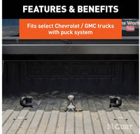 Curt OEM Puck System 2-5/16" Gooseneck Kit, Chevy, GMC, Ford, Nissan, 38K  • 60639