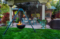 Cowboy Cauldron The Dude Fire Pit & Grill, 35 LBS, 24" Diameter  • 51001-DUDE