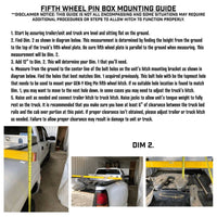 Gen-Y Hitch Executive - Torsion-Flex, Fifth Wheel King Pin, 1.5K - 3.5K PW, 21K Towing  • GH-8040