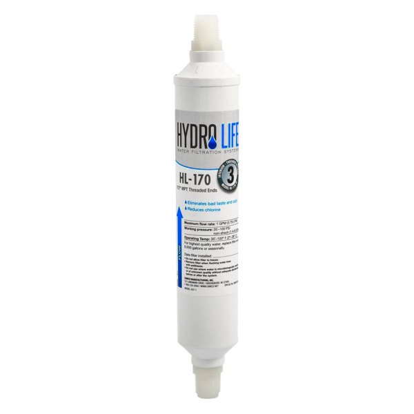 Camco HL 170 - TF KDF/GAC 1 GPM Water Filter  • 52117