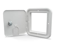 Thetford Small 30/50 Amp Electric Cable Hatch, Polar White  • 94334