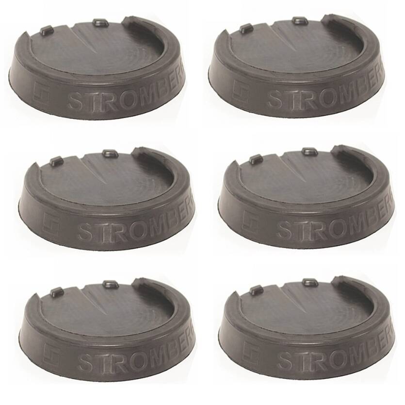 Stromberg Carlson Jack Pads For 9" Round Jack Feet, 6 Pack  • JBP-S9.6